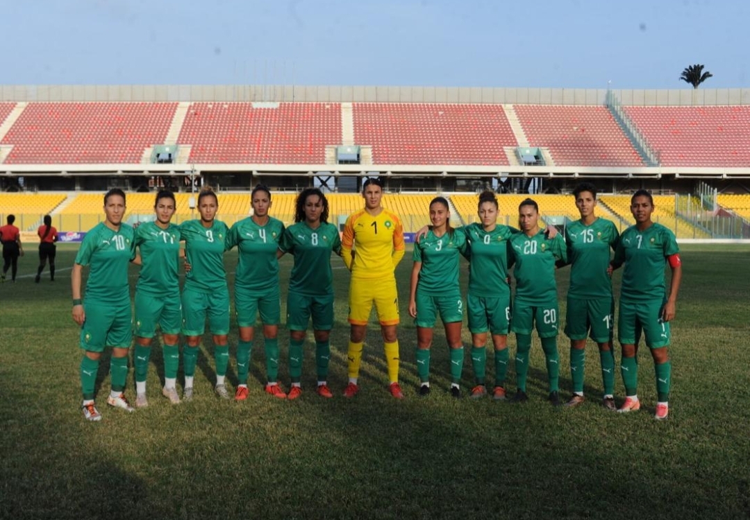 المنتخب الوطني لكرة القدم النسوية ينهزم أمام المنتخب الغاني في لقائهما الودي الثاني