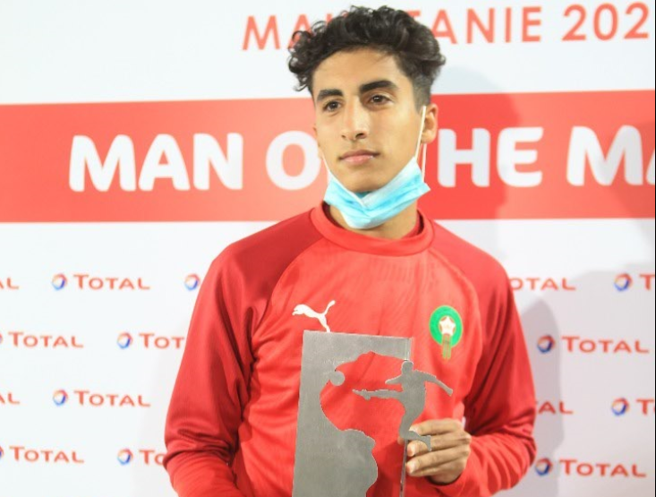 الكاف تختار المغربي محمد أمين السهل أحسن لاعب في لقاء المنتخب الوطني ونظيره الغامبي