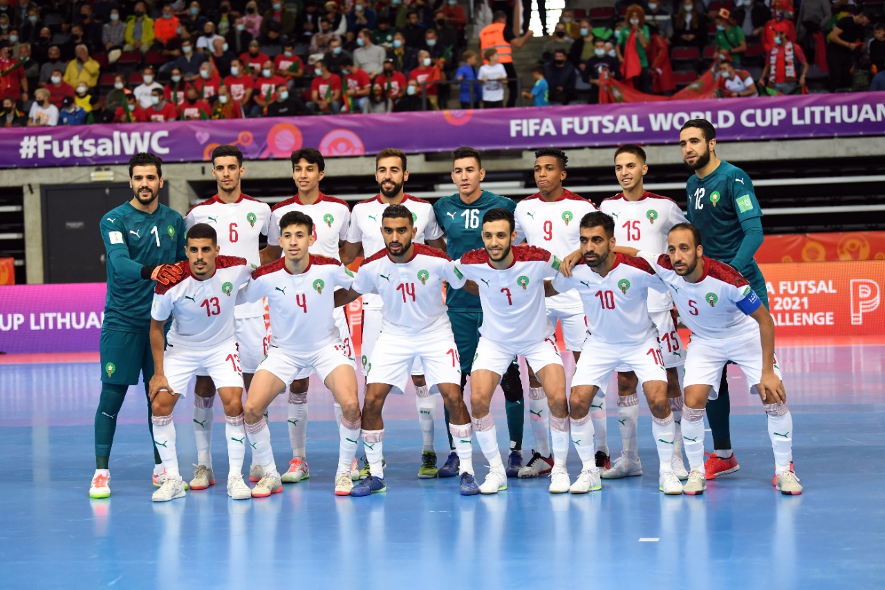 المنتخب الوطني لكرة القدم داخل القاعة يتعادل مع نظيره البرتغالي ويحتل وصافة المجموعة الثالثة