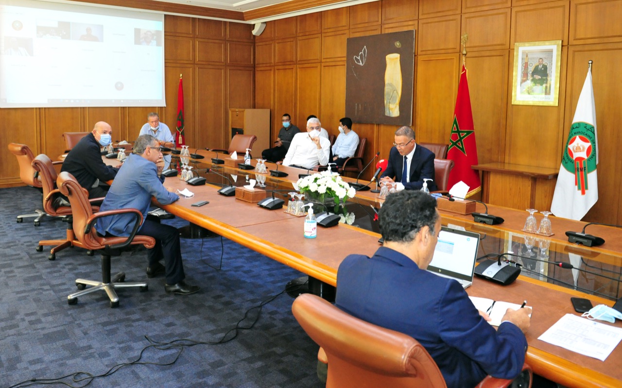 اجتماع المكتب المديري للجامعة الملكية المغربية لكرة القدم – الثلاثاء 21 شتنبر 2021