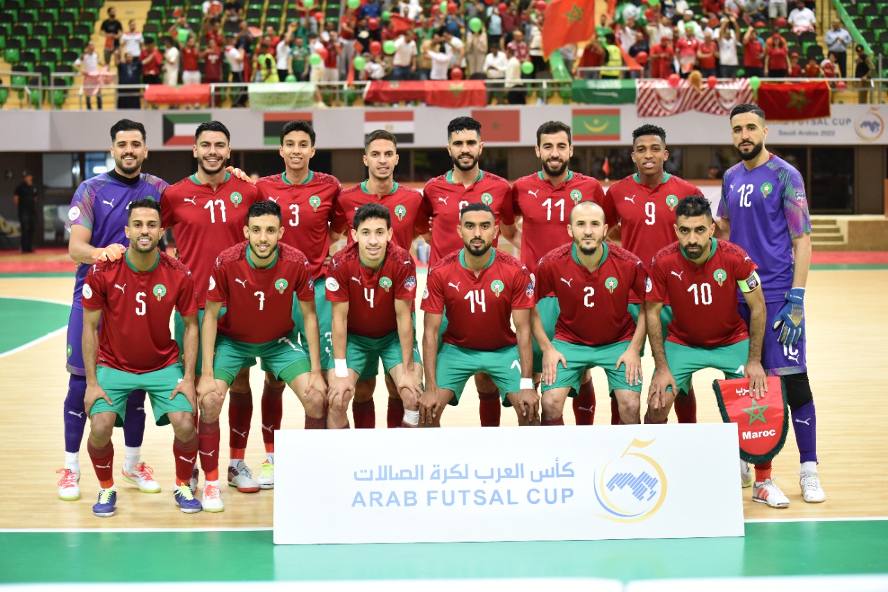 المنتخب الوطني لكرة القدم داخل القاعة يتأهل لنهائي كاس العرب