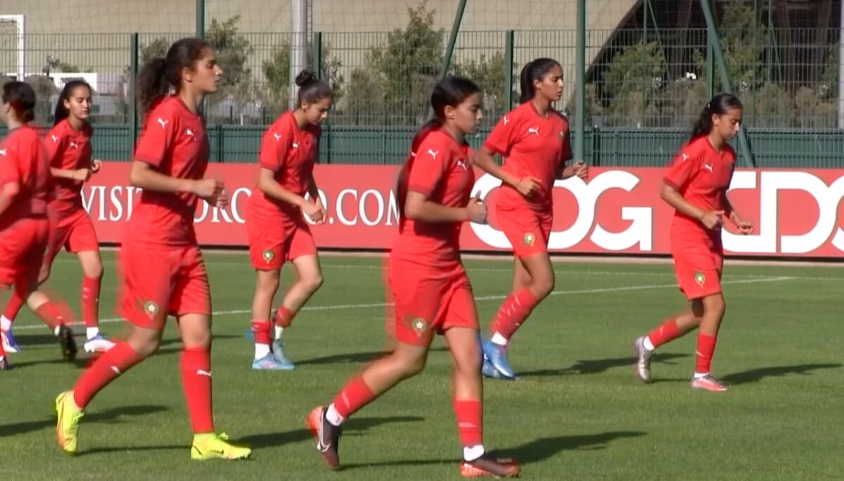 المنتخب الوطني لكرة القدم النسوية لاقل من 17 سنة يستعد لكأس العالم