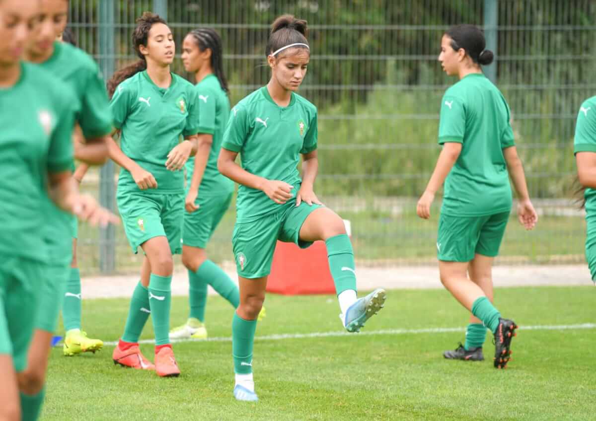 المنتخب الوطني لكرة القدم النسوية لاقل من 17 سنة يستعد لكأس العالم