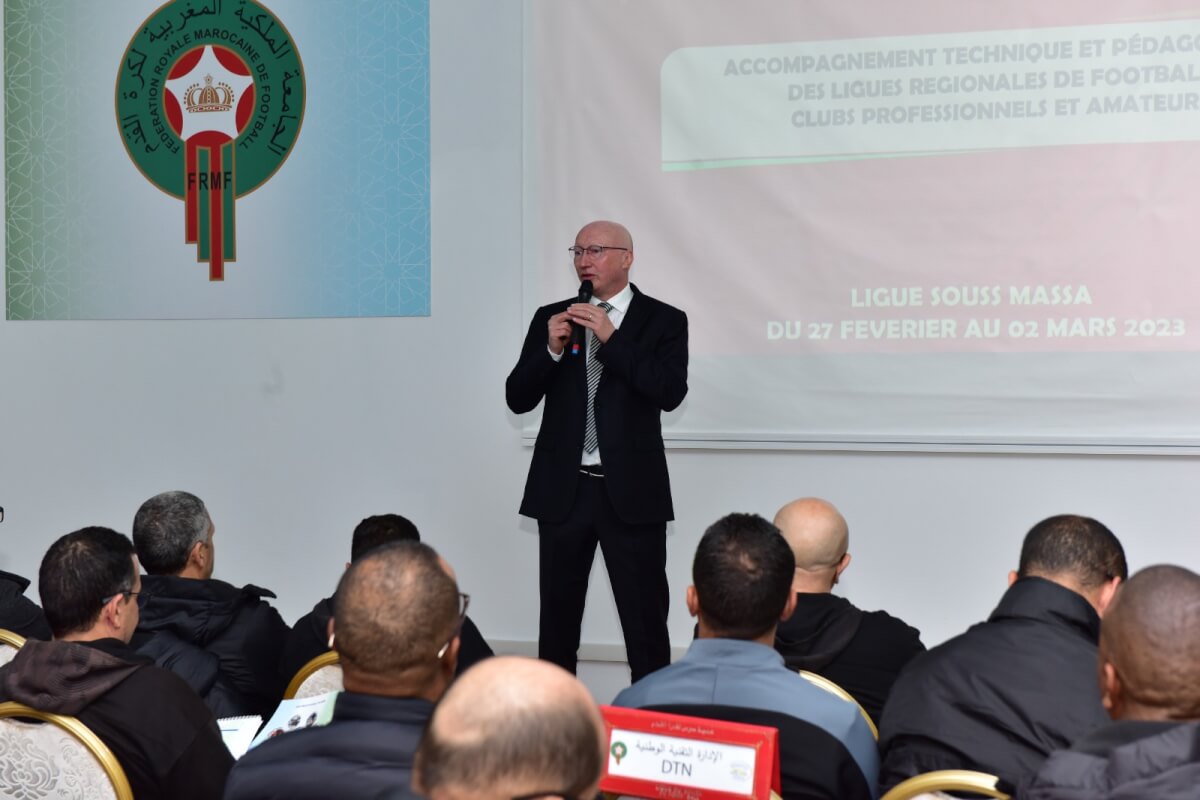 DTN (accompagnement technique et pédagogique des Ligues et clubs) : Ligue Régionale Souss-Massa