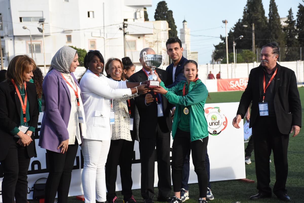 المنتخب الوطني لكرة القدم النسوية لاقل من 20 سنة يفوز ببطولة شمال افريقيا
