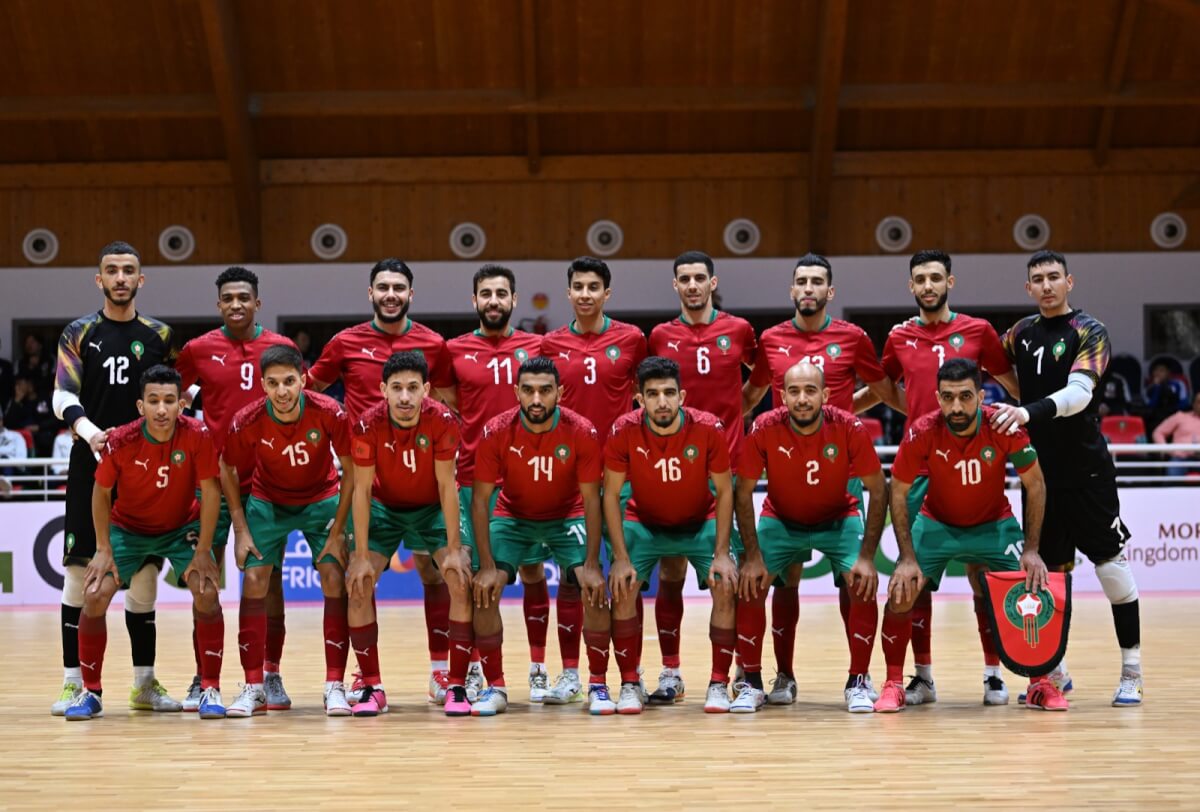 المنتخب الوطني لكرة القدم داخل القاعة في المجموعة الثانية في منافسات كأس العرب