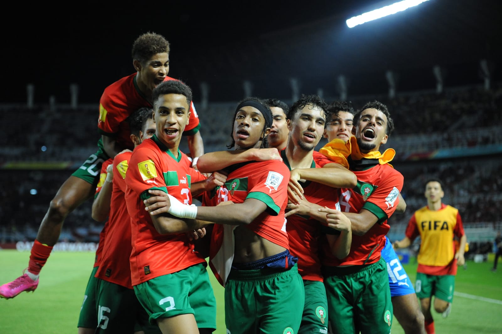 Coupe du Monde U17 de la FIFA Indonésie 2023 : le Maroc, vainqueur du pays hôte (3-1), en huitièmes de finale